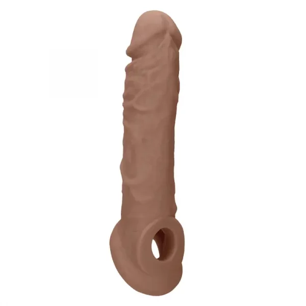 Extensão de Pénis 8'' RealRock Castanho