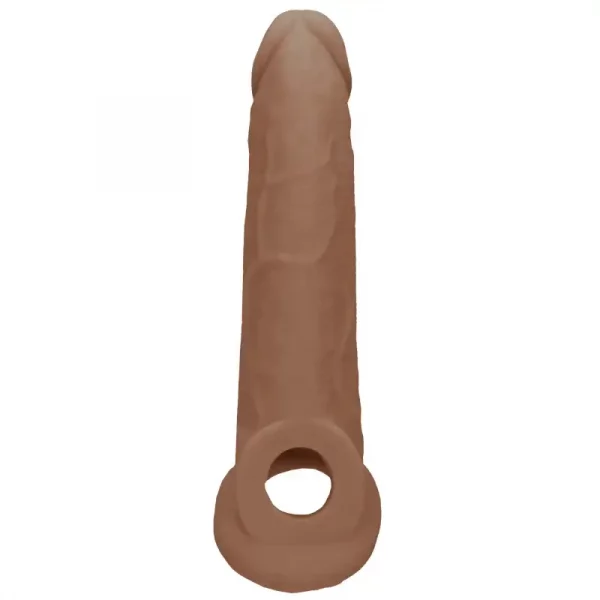 Extensão de Pénis 9'' RealRock Castanho
