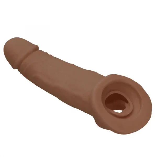 Extensão de Pénis 9'' RealRock Castanho