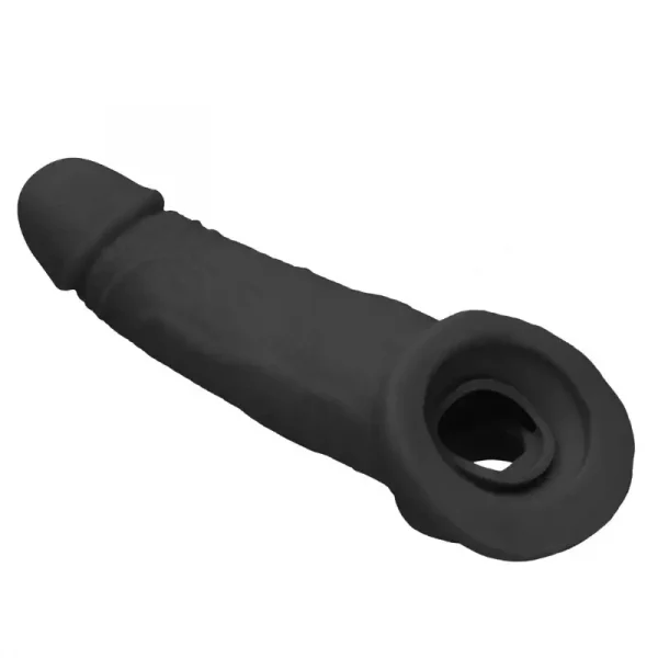 Extensão de Pénis 9'' RealRock Preto