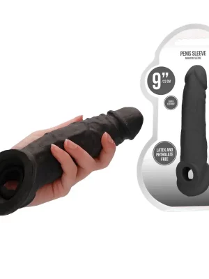 Extensão de Pénis 9'' RealRock Preto