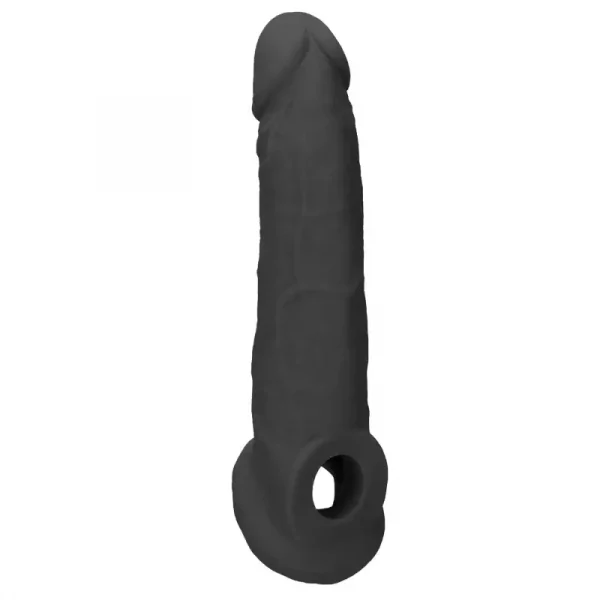 Extensão de Pénis 9'' RealRock Preto