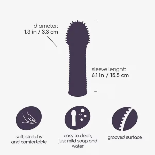 Extensão de Pénis Ribbed