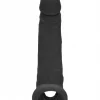 Extensão Peniana com Anéis RealRock Preto