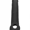 Extensão Peniana com Anéis RealRock Preto
