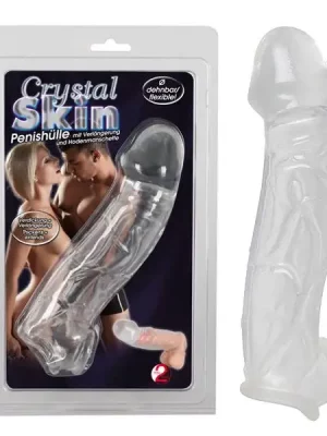 Extensão Peniana Crystal Skin Transparente