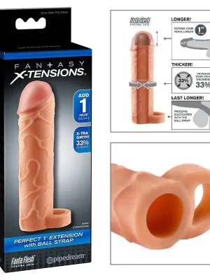 Extensão Perfect 2,5 cm com Anel Fantasy X-Tensions