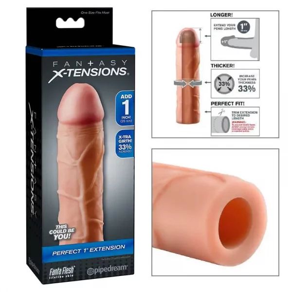 Extensão Perfect 2,5 cm Fantasy X-Tensions