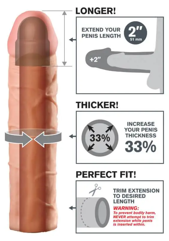 Extensão Perfect 5,1 cm Fantasy X-Tensions