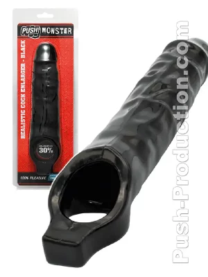 Extensão Realistic Cock Enlarger Preto