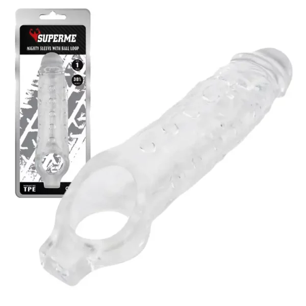 Extensão Superme Mighty Sleeve Sex With Ball Loop