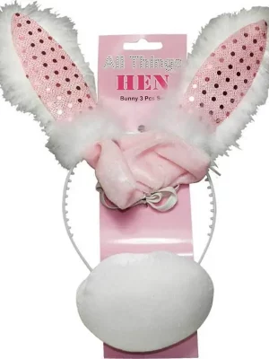 Fantasia Coelhinha Branco / Rosa