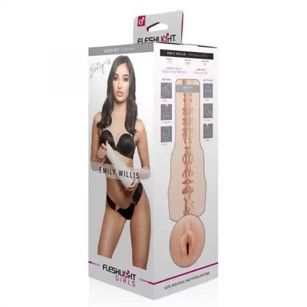 Fleshlight Girls Emily Willis Squirt Texture Vagina