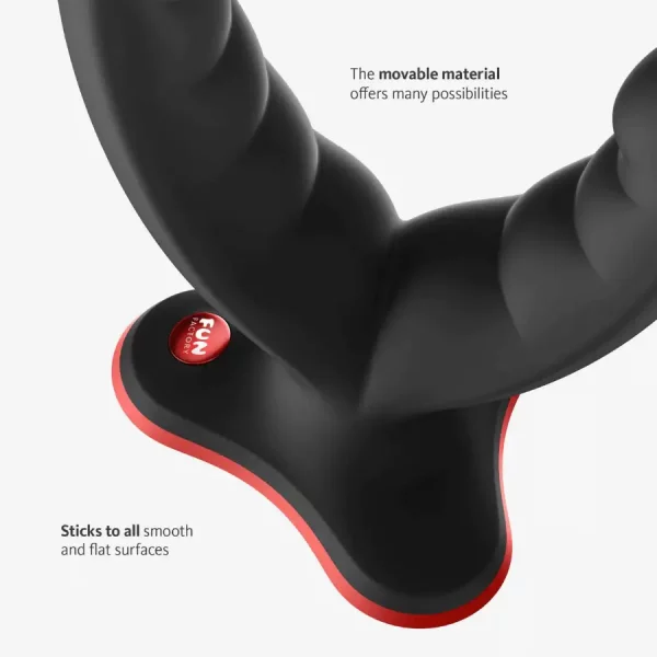 Fun Factory Ryde Dildo Duplo Preto