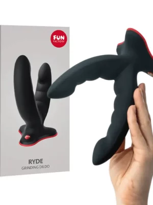 Fun Factory Ryde Dildo Duplo Preto