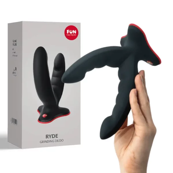 Fun Factory Ryde Dildo Duplo Preto