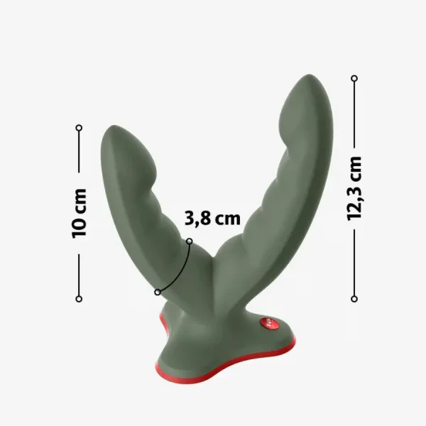 Fun Factory Ryde Dildo Duplo Verde