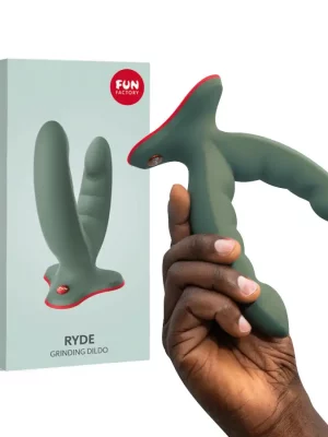 Fun Factory Ryde Dildo Duplo Verde