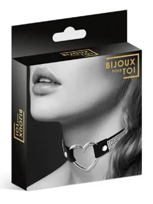 Gargantilha Bijoux Pour Toi Coração de Diamante
