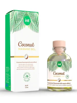 Gel de Massagem com Efeito Calor INTT Coco