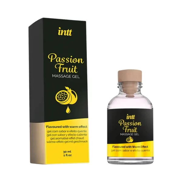 Gel de Massagem com Efeito Calor INTT Maracujá