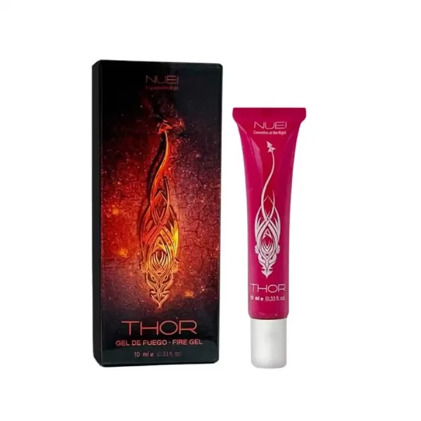 Gel Excitante Efeito Calor Unisex Nuei Thor 10 ml.
