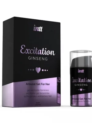 Gel Excitante Feminino INTT Excitation Ginseng