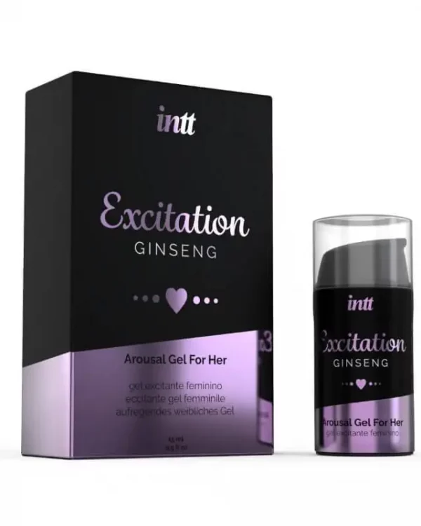 Gel Excitante Feminino INTT Excitation Ginseng