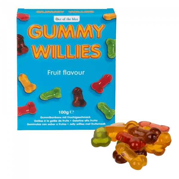 Gomas em Forma de Pénis Gummy Willies