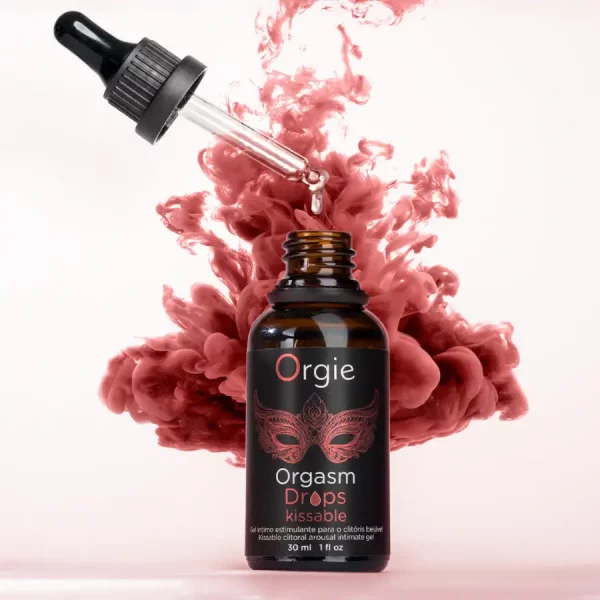 Gotas Estimulantes do Clitóris Orgie Orgasm Drops Kissable (30ml)