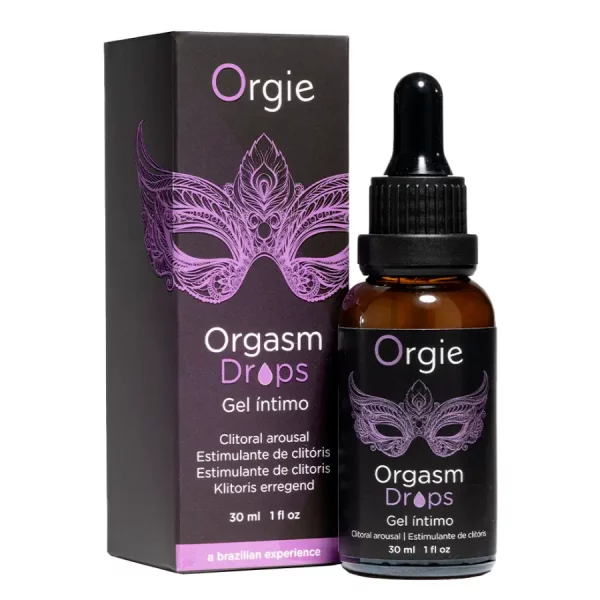 Gotas Excitantes do Clitóris Orgie Orgasm Drops 30 ml.