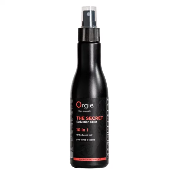 Hidratante com Feromonas 10 em 1 Orgie The Secret Seduction Elixir 200 ml.