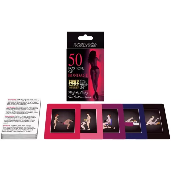 Jogo de Cartas 50 Positions of Bondage