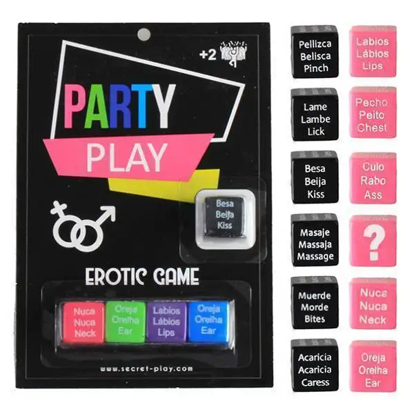 Jogo de Dados Eróticos Party Play