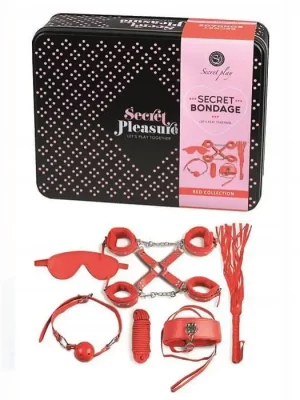 Kit BDSM Secret Bondage Vermelho