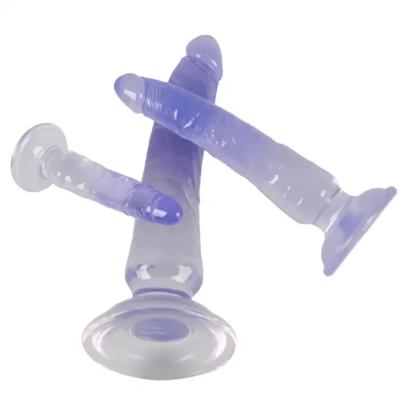 Kit de Dildos Para Treino Anal Crystal Clear