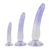 Kit de Dildos Para Treino Anal Crystal Clear