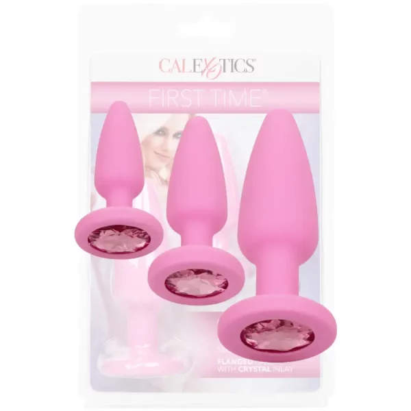 Kit de Plugs Anais First Time Rosa