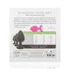 Kit de Plugs Anais Rosa com Cristal Easytoys
