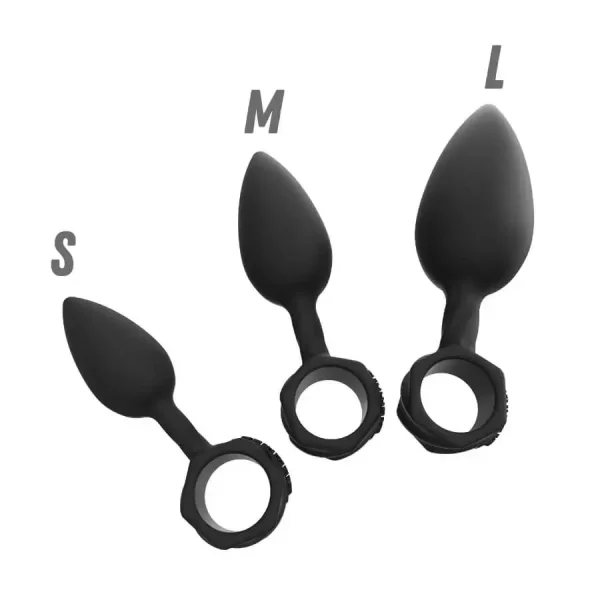 Kit de Plugs Para Treino Anal Bathmate