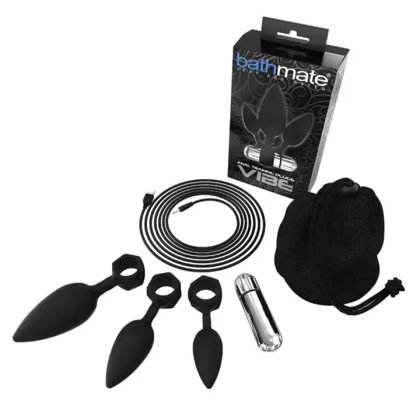 Kit de Plugs Para Treino Anal Bathmate