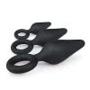 Kit de Plugs para Treino Anal Pointy Plug Set Preto