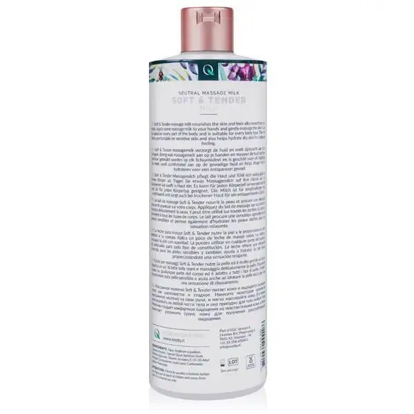 Leite de Massagem Neutro Exotiq Soft & Tender 500 ml.