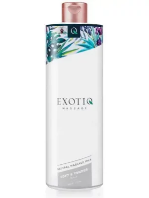 Leite de Massagem Neutro Exotiq Soft & Tender 500 ml.