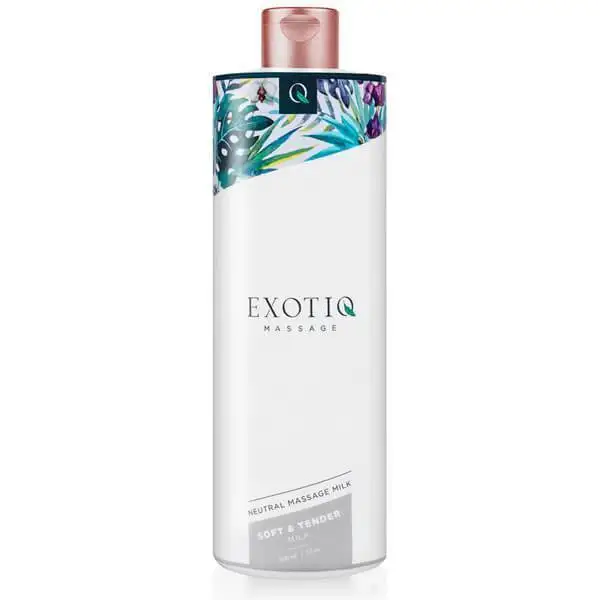 Leite de Massagem Neutro Exotiq Soft & Tender 500 ml.