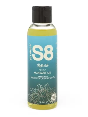 Óleo de Massagem S8 Refresh 125 ml.