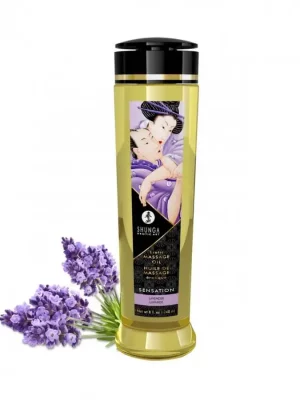 Óleo de Massagem Shunga Sensation Lavanda 240ml.