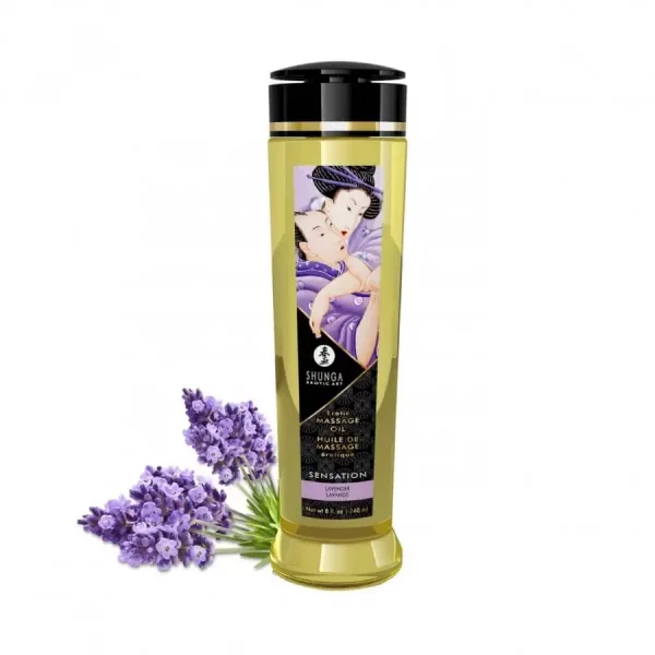Óleo de Massagem Shunga Sensation Lavanda 240ml.
