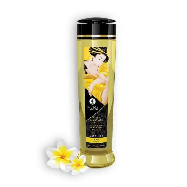 Óleo de Massagem Shunga Serenity Monoï 240ml.