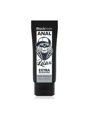 Lubrifcante Anal Relaxante Black Hole Extra Dilatation 70 ml